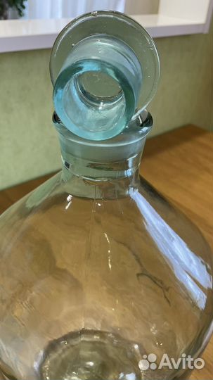 Бутыль сиеклянный 10 литров