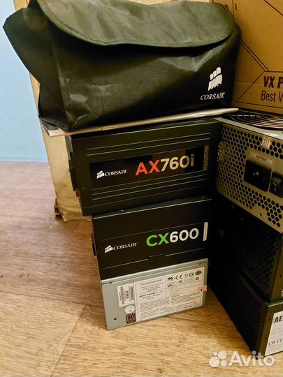 Бп 500-750w Corsair Thermaltake Aerocool модульные