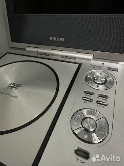 Портативный dvd плеер philips