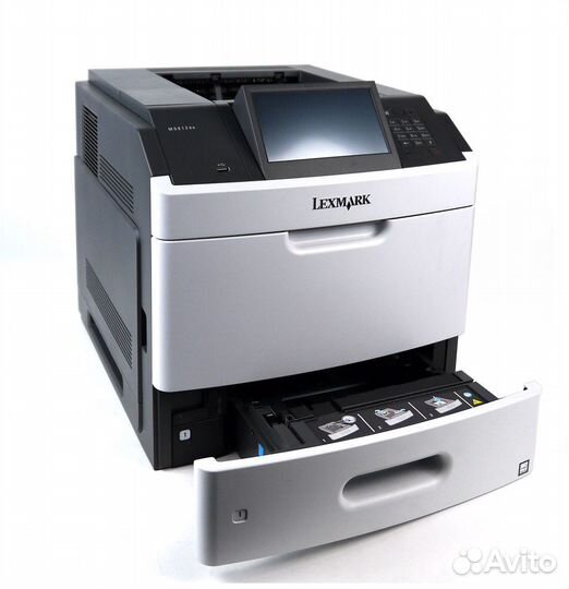 Lexmark MS812de лазерный, RJ-45, USB 2.0, Duplex