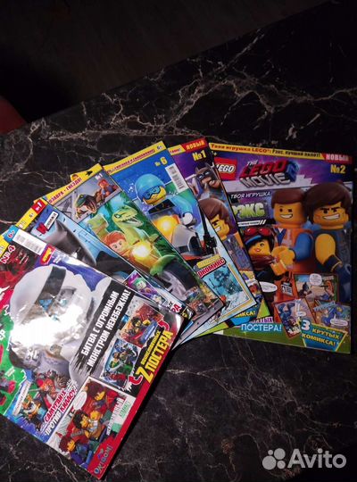 Журналы лего
