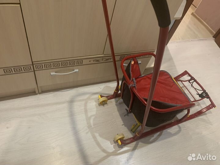 Детские зимние санки