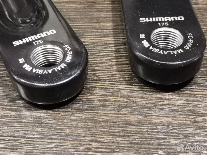 Система шатунов Shimano шоссейная, гравийная