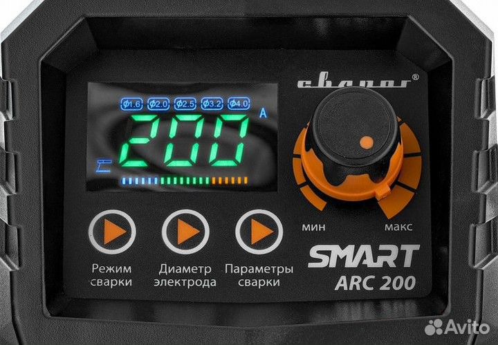 Сварочный инвертор сварог real SMART ARC 200 (Z283