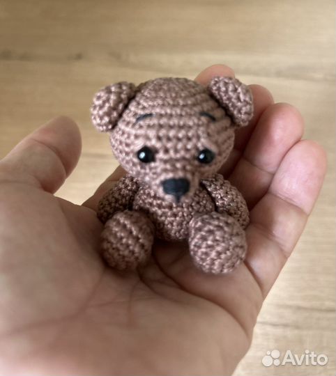 Мишка амигуруми