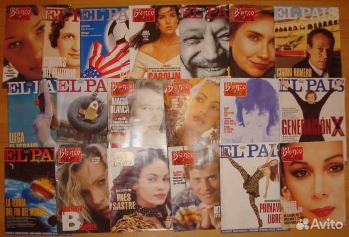 Журналы Испании Италии Германии Франции Англии США