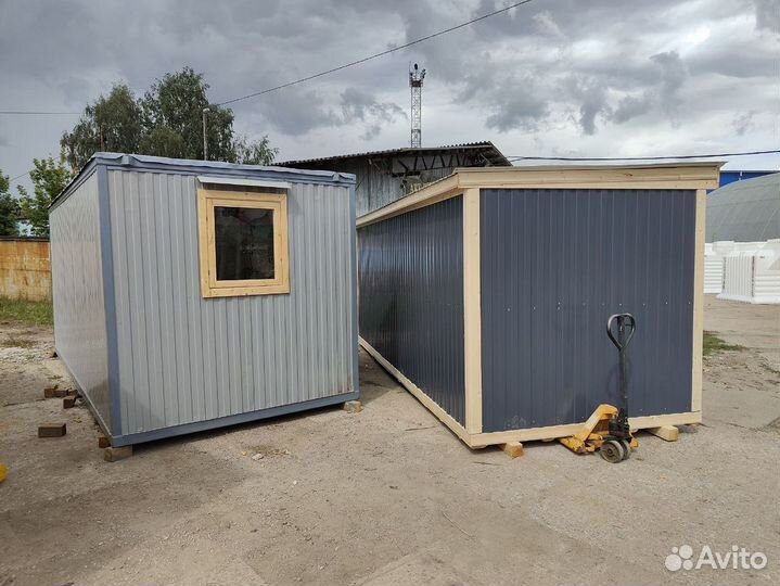 Новые деревянные бытовки с рассрочкой до 12 месяцев