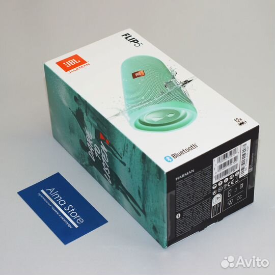 Оригинальная Bluetooth колонка JBL Flip 5 Teal