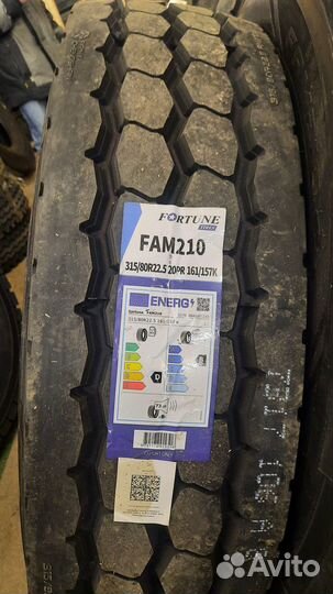 Шины 315/80R22,5 Fortune FAM210 161/157K