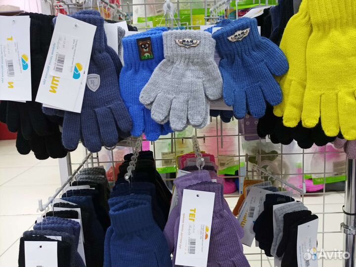Шапки и перчатки д/с