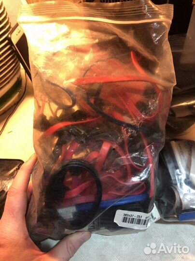 Переходник, кабели питания, sata, ide, floppy и др