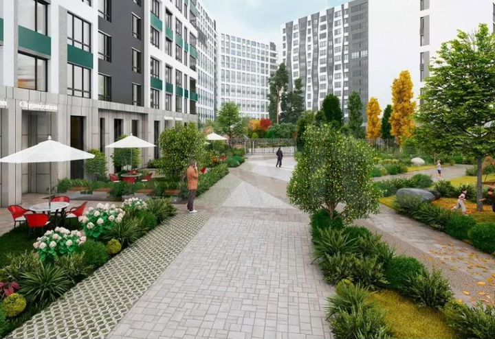 2-к. квартира, 68,4 м², 8/14 эт.