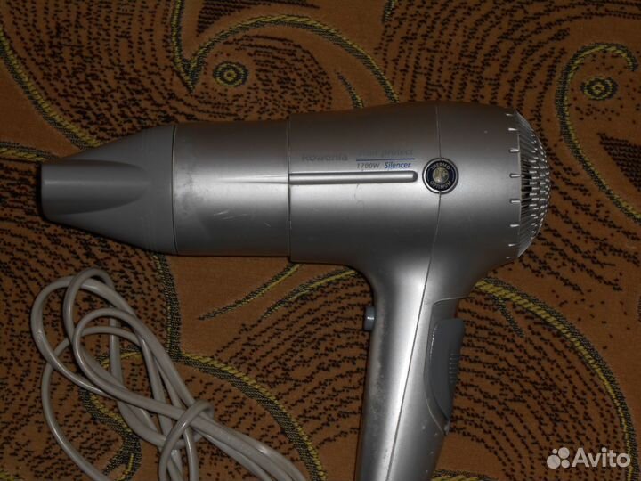 Фен rowenta hair protect 1700w silencer