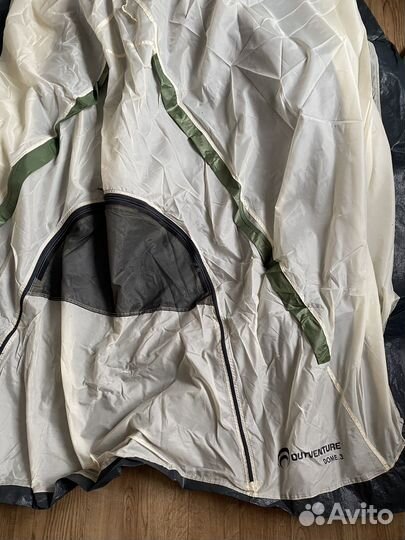 Палатка трехместная Outventure dome 3