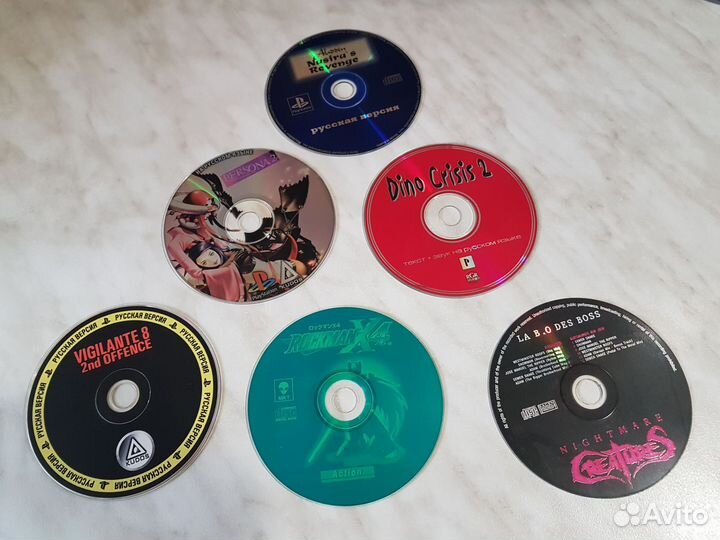 Игровые диски ps1 / ps 1 / ps one