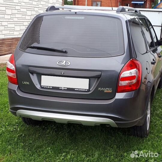 Бампер задний в цвет Лада Калина 2 Гранта FL Кросс