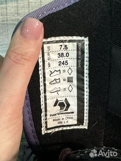 Сноубордические ботинки женские 38