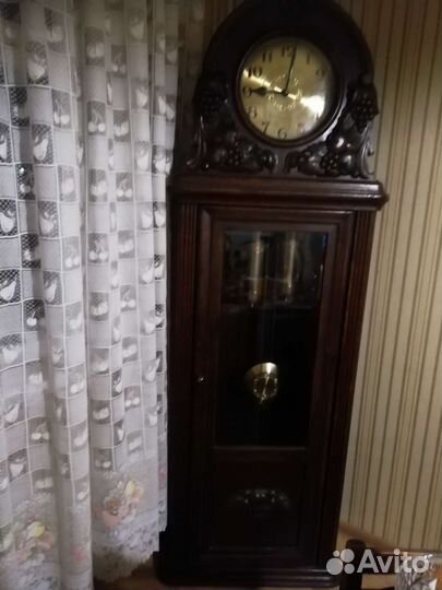 Часы напольные, нач 20в,в оч хор. состояние