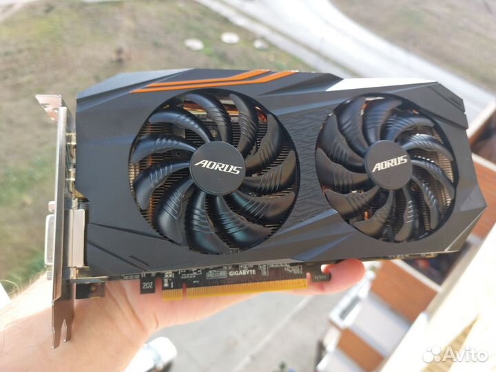 Игровая RX580 4GB/256BIT gigabyte aorus