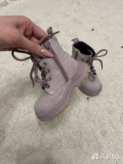 Ботинки детские натуральные 22 размер