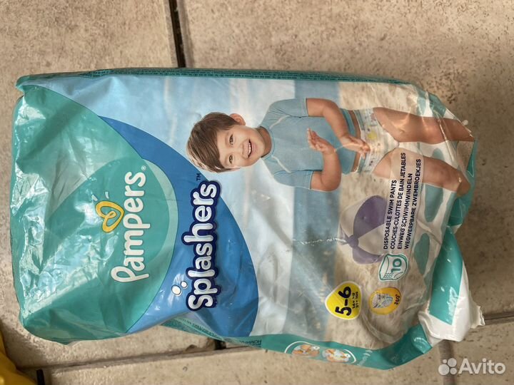 Подгузники для плпвания 5-6