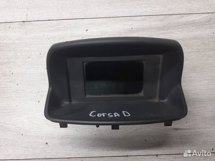 Дисплей информационный Opel Corsa D