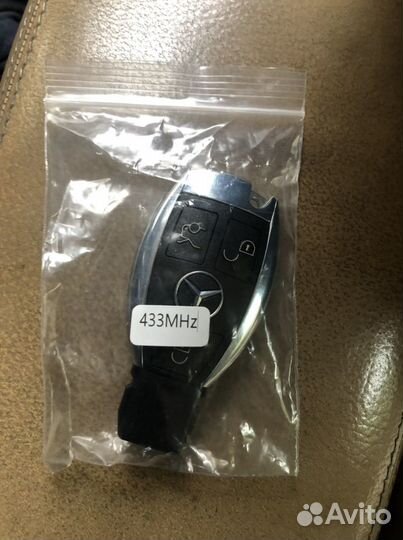 Новый ключ Mercedes 2000-2015 рыбка w211 212 164