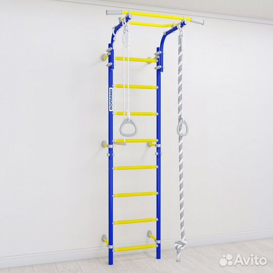 Шведская стенка синяя слива