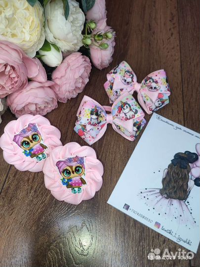 Набор бантиков и галстука