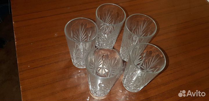 Стаканы хрусталь