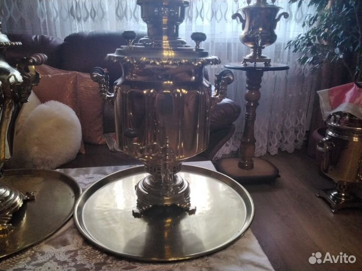 Самовары тульские на дровах