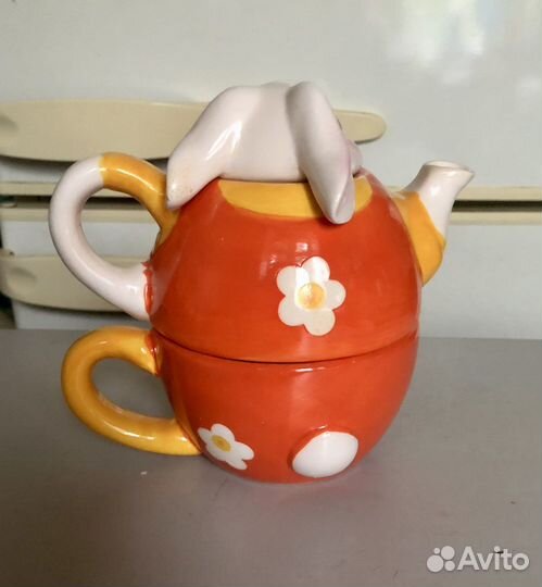 Заварочный чайник керамика