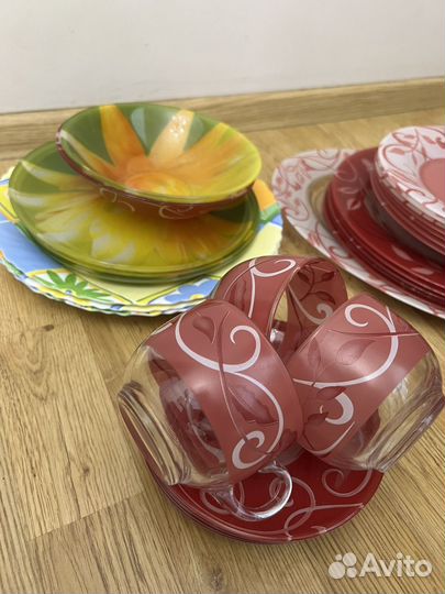 Сервиз посуда luminarc отличное состояние б/у