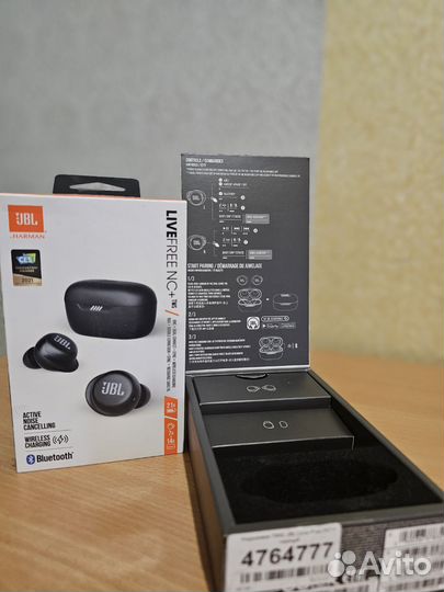 Наушники беспроводные jbl live free NC+