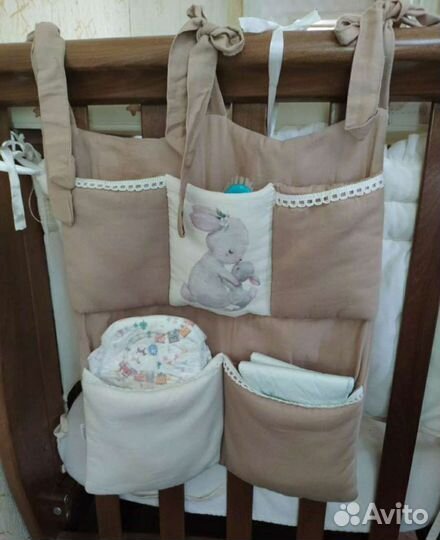 Органайзер на детскую кроватку