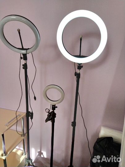 Кольцевая лампа 45 см