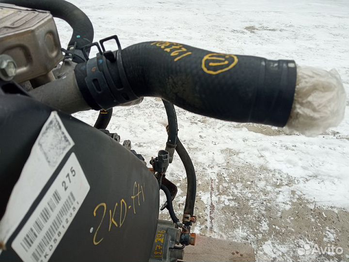 Патрубок радиатора верхний Toyota Hilux