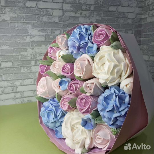 Сладкие букеты из зефира, пряники