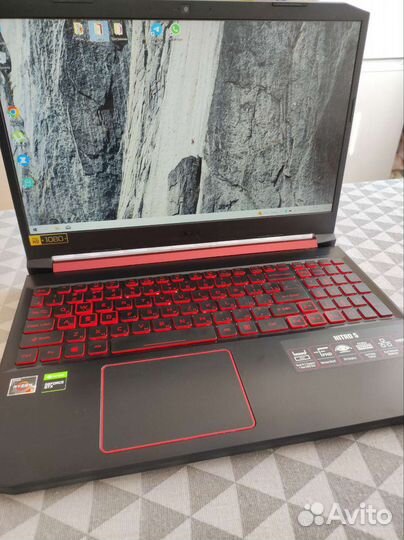Acer Nitro 5 gtx 1650, 16gb, 1Тб SSD + 1Тб HDD