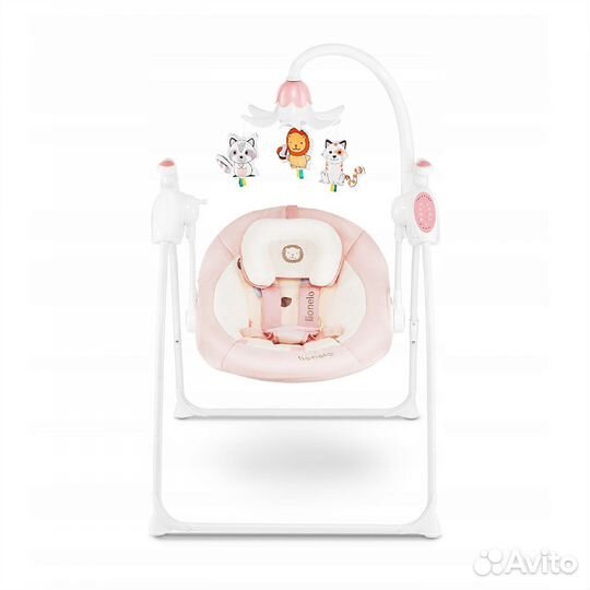 Новые детские Качели Lionelo Robin pink