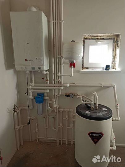 Монтаж отопление водоснабжение канализация