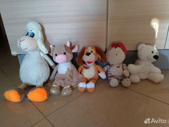 Мягкие игрушки в ассортименте