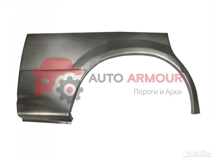 Задние арки Nissan X-Trail и другие