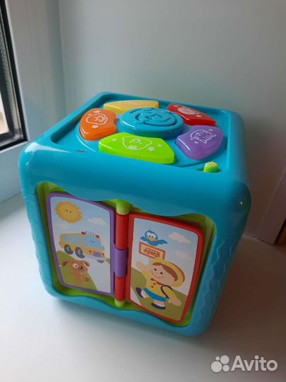 Развивающий кубик baby go музыкальный