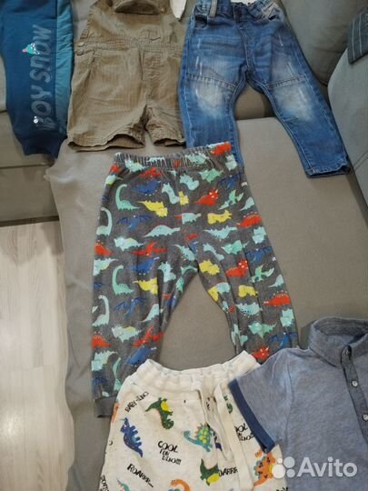 Одежда на мальчика пакетом 74-80