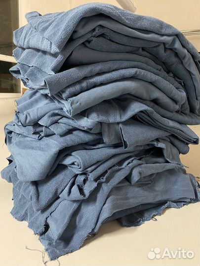 Отрез ткани футер трикотаж на вес