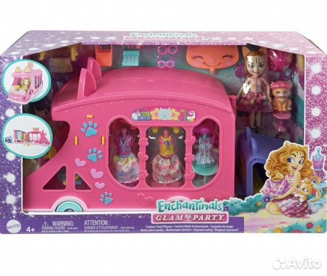 Enchantimals модный грузовик новинка