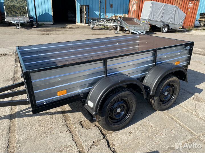 Прицеп двухосный Мустанг 2.5х1.3 м (самосвал)