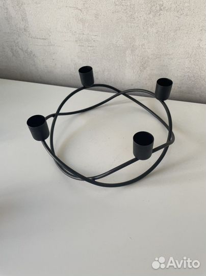 Подсвечник металлический