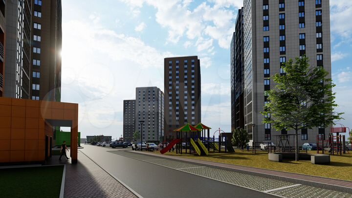 Квартира-студия, 34,9 м², 16/17 эт.